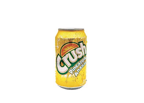 Crush Pineapple Soda 12oz Cans