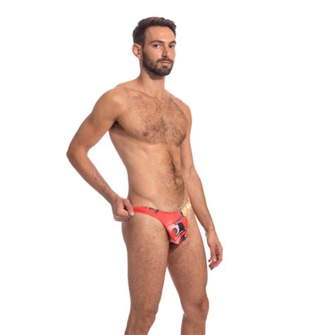 Garduda Thong Bikini Printed Men S Thong