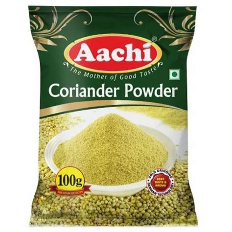 Dried Green Gm Aachi Coriander Powder Packet At Rs Pack In Bengaluru