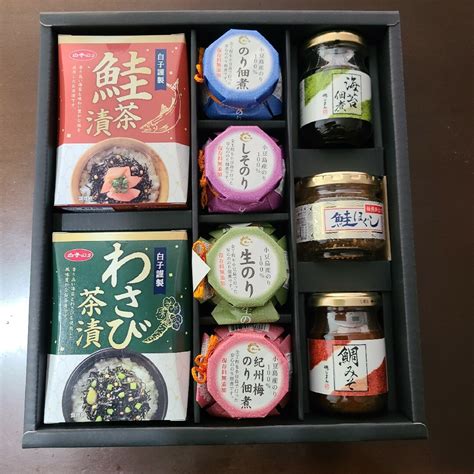 ドウシシャ お歳暮 ドウシシャ 贅の宴 佃煮 And 海苔 お茶漬け セットの通販 By Lulus Shop｜ドウシシャならラクマ