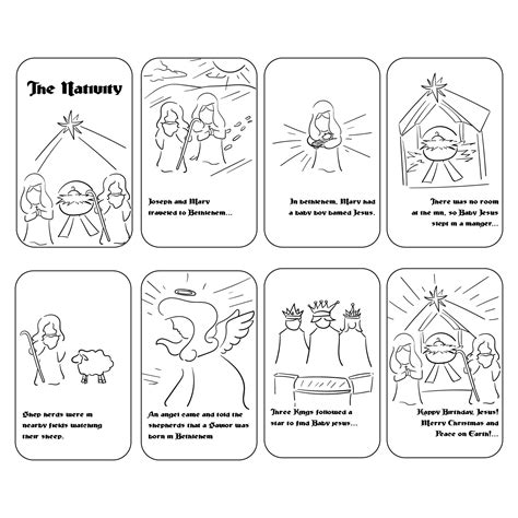 10 Best Nativity Story Printable Book Artofit