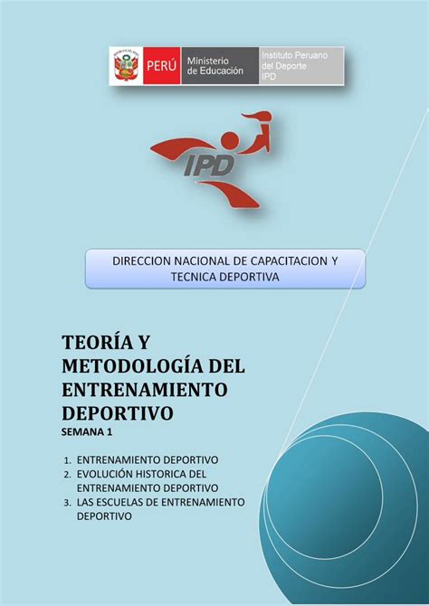 Pdf Teoria Y Metodologia Del Entrenamiento Deportivo Semana G