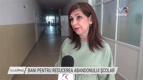 Bani Pentru Reducerea Abandonului Colar Stiri Tvr Craiova