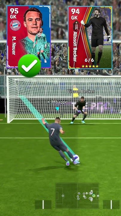 Mbappe Penalty Vs World S Best Goalkeepers In Efootball 24 Efootball Efootball2024 Shorts