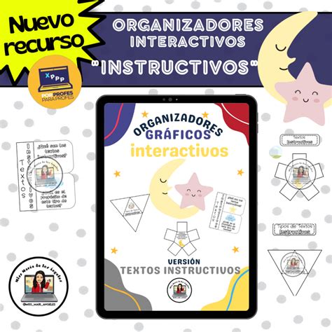 Organizadores gráficos interactivos INSTRUCTIVOS XPPP