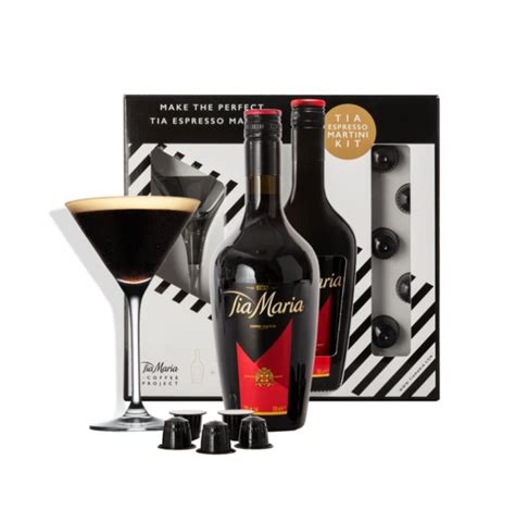 Tia Maria Espresso Martini Kit And Glass Pack 700ml Australian Liquor Suppliers