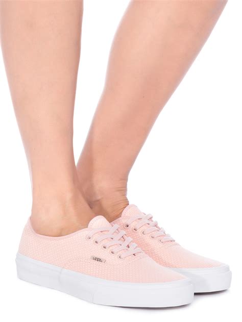 Tênis Ua Authentic Vans Rosa Oqvestir