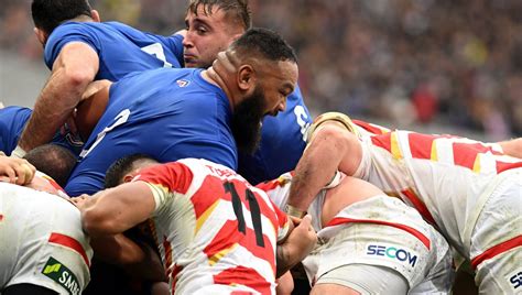 Rugby Les Bleus Dominent Logiquement Le Japon Et Terminent L