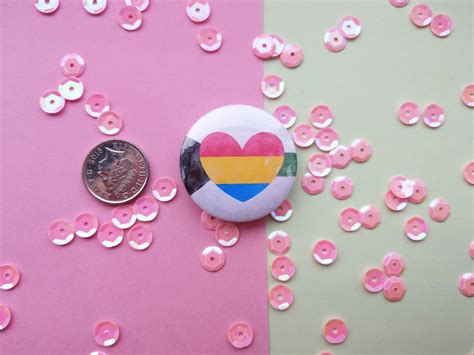 Demipanromantic Badge Lgbt Pins Demi Pride Etsy