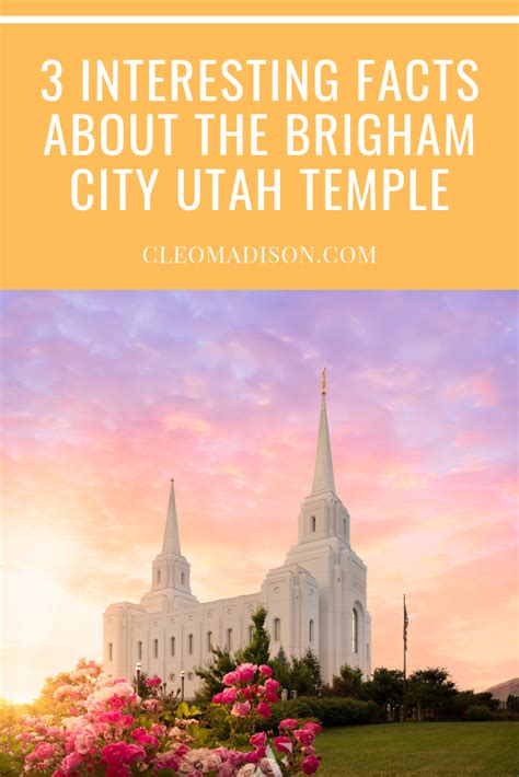 Interesting Facts About Lds Temples In Utah Artofit