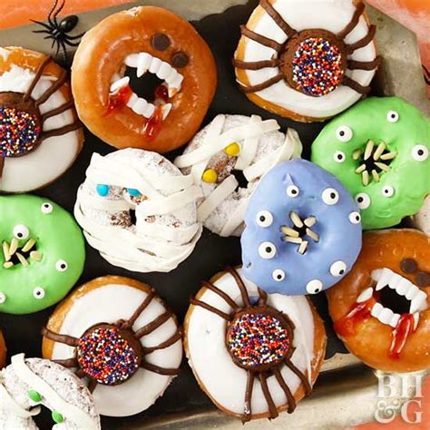 Scary Good Halloween Donuts Recipe Quick Halloween Party Food