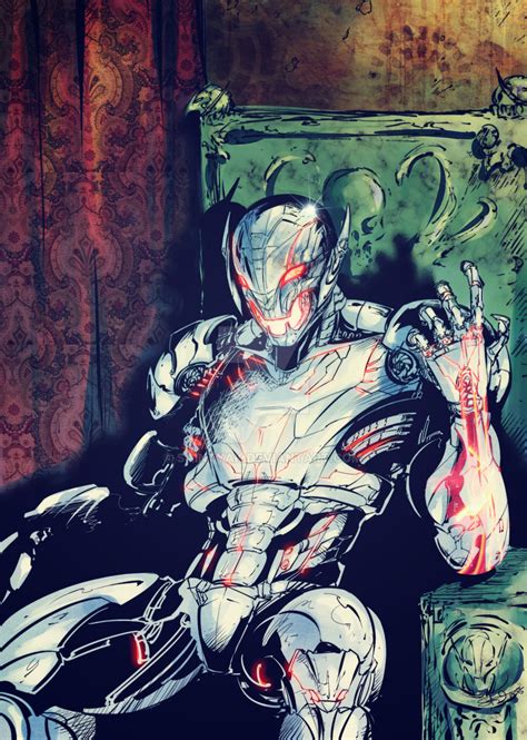 Ultron By Saintyak On Deviantart Marvel Villains Marvel Comics Art