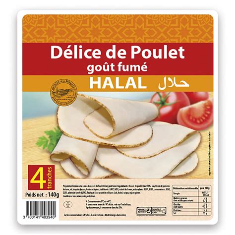 Delice De Poulet Gout Fum Halal X G G Primaprix