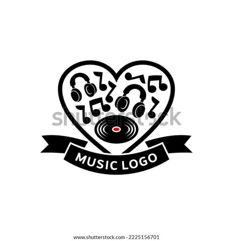 Love Music Logo Music Logo Template Stock Vector Royalty Free 2225156701 Shutterstock