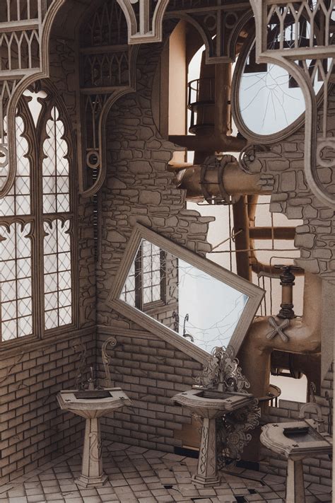 Smoke And Mirrors Harry Potter Scenes Reimagined By Architecture