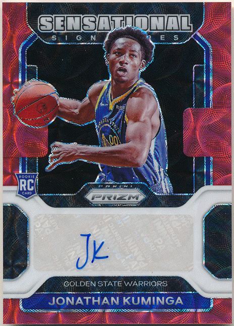 Jonathan Kuminga Panini Prizm Choice Rc Rookie