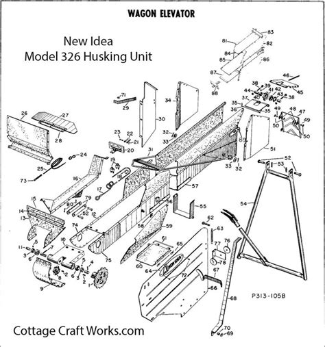 New Idea 326 327 Husking Unit Parts