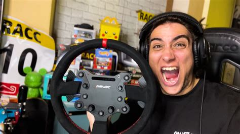 Guillem Serna Presenta El Nuevo Volante Simracing SIMAGIC Alpha Mini