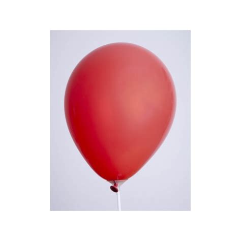 Ballons de Baudruche Opaques Rouge Coti Jouets Spécialiste Ballons