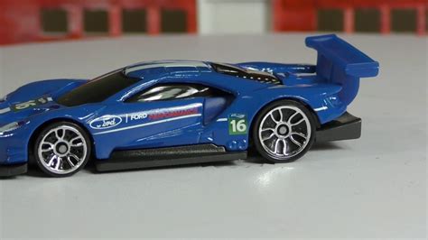 2017 Hot Wheels H Case 166 2016 Ford GT Race New Model YouTube