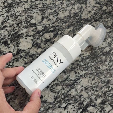 PIXY White Aqua Pore Cleanse Micellar Foam Beauty Review