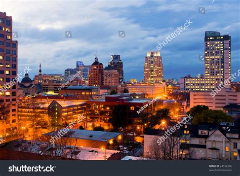 Sacramento Skyline Night Stock Photo 24532396 | Shutterstock