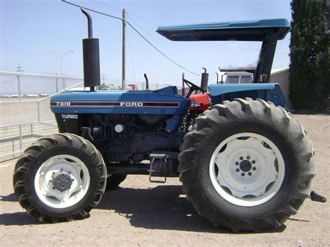 Maquinaria Agricola Industrial Tractor Ford 7610 4x4 19000 1988 Con