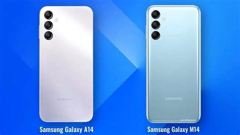 Samsung Galaxy A14 5g Vs M14 5g Comparatif Complet Et Détaillé