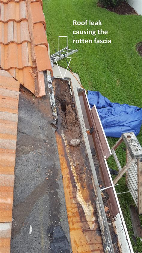 Rotten Fascia And Soffit Repair Roofing Contractor In Boca Raton