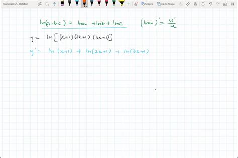 ⏩solved Differentiate Y Ln[ X 1 2 X 1 3 X 1 ] Numerade