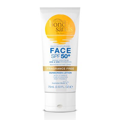 Bondi Sands Sunscreen Lotion SPF50+ Face 75ml | FEELUNIQUE