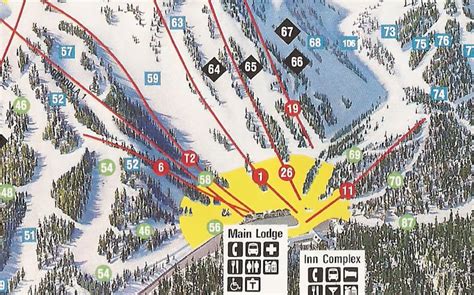 Mammoth Mountain Ski Trail Map Ski Map Ski Art Ski Etsy