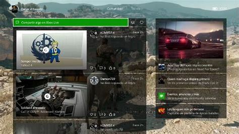 La Nueva Interfaz De Xbox One Al Detalle Y En Perfecto Castellano