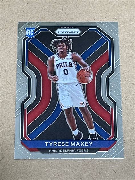 Yahoo Tyrese Maxey Panini Prizm Base Rc