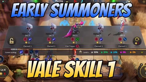 EARLY SUMMONER MYSTIC BUREAU AND SUMMONER SYNERGY COMBO VALE SKILL