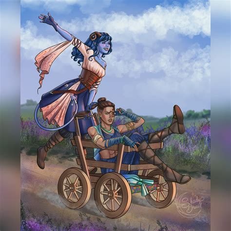 No Spoilers Beau And Jester Making Their Way By Me Shadydruid Rcriticalrole