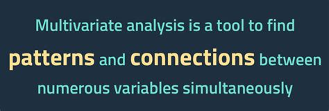 Multivariate Analysis Techniques For Exploring Data Datatron