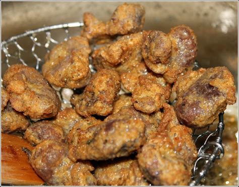 SANDRA S CRISPY TENDER CHICKEN GIZZARDS Recipe