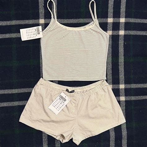 Brandy Melville Matching Set Bnwt Message Me To Depop