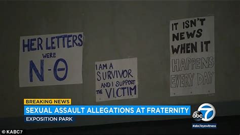 Usc Suspends Sigma Nu Fraternity Over Alleged Drug Induced Sex Assaults