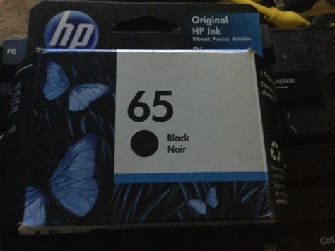 Genuine Hp 65 N9k04an Black Ink Cartridge New Ebay