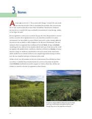 Understanding Biomes and Ecosystems: A Study on Organisms and | Course Hero