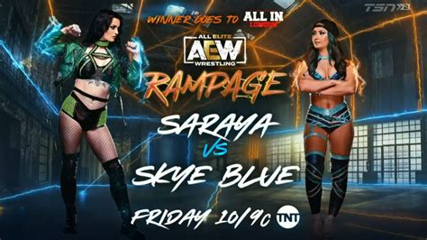 Preview Aew Rampage Du 11 Août 2023 Catch Newz