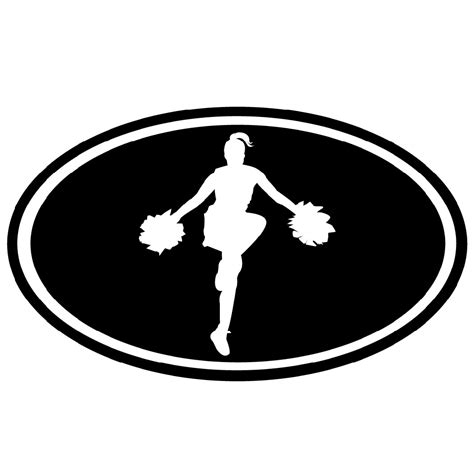 Cheerleader Silhouette Clip Art - Cliparts.co