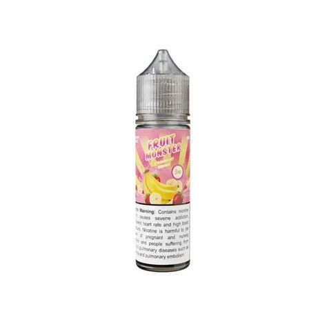 Monster Vape Labs Fruit Monster Strawberry Banana 3mg Ml 50ml Zanobia