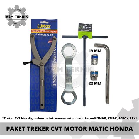 Jual PAKET HONDA Treker CVT Universal Kunci 39X41 MM Kunci T 8 MM