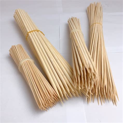 Natural Bamboo Skewers In Various Sizes For Versatile Use China