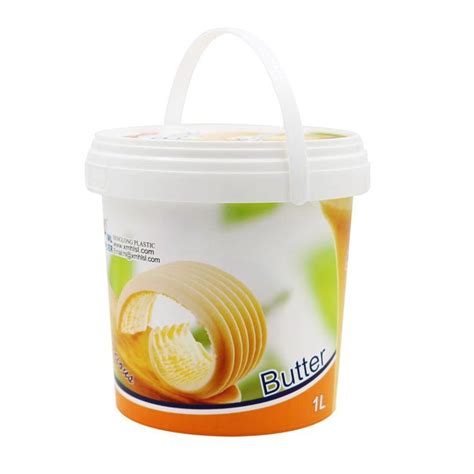 New Printed Iml Plastic Insulated Round Yogurt Container Thin Wall