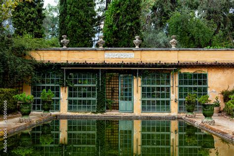 Greenhouse And Pool In The French Garden Jardin Serre De La Madone