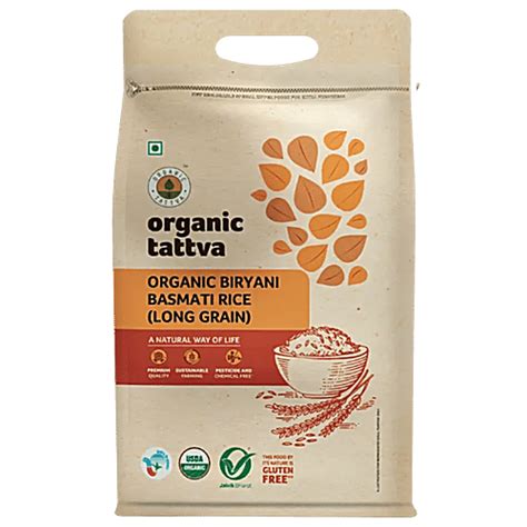 Buy Organic Tattva Biryani Basmati Rice Vegan Gluten Free Rich In